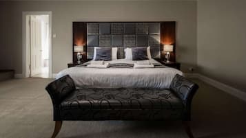 Hypo-allergenic bedding, in-room safe, individually decorated