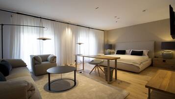 Rideaux occultants, chambres insonorisées, lits bébé (gratuits)