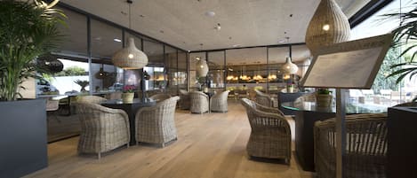 Sitteområde i lobbyen