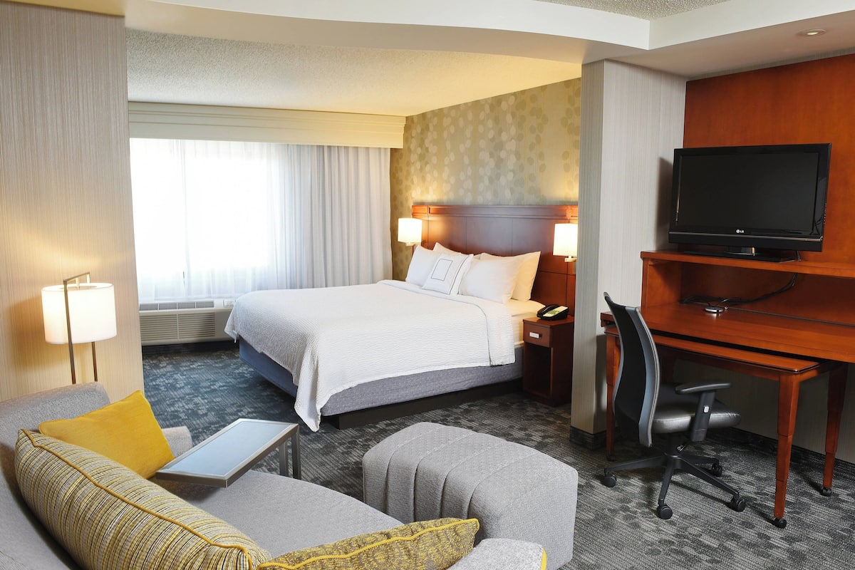 Chambre, 1 trÚs grand lit et 1 canapé-lit | Literie de qualité supérieure, couette en duvet d'oie