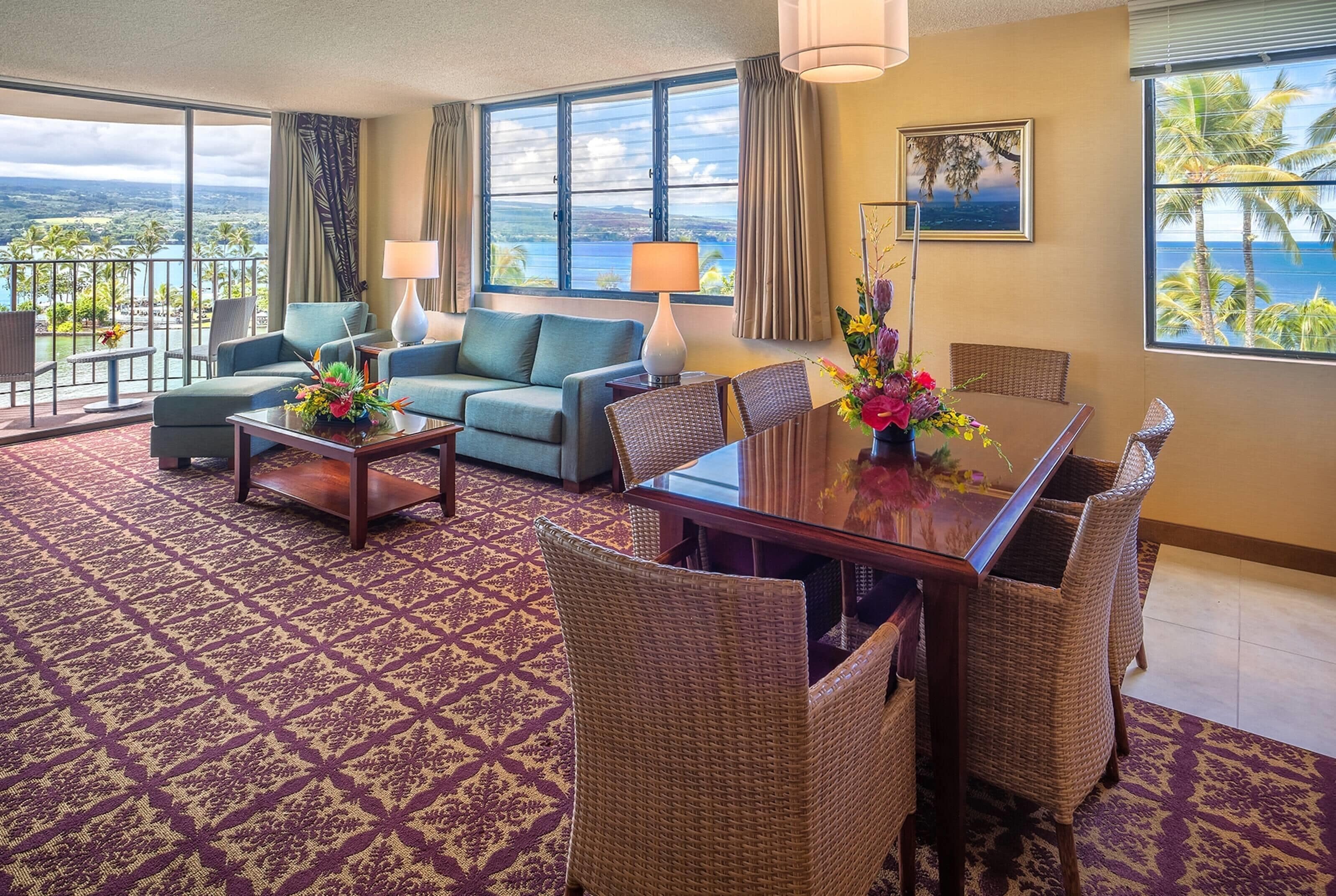 Desk, laptop workspace, iron/ironing board, rollaway beds