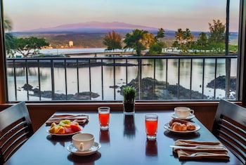 Breakfast and dinner served at Hilo Hawaiian Hotel, Trademark Collection by Wyndham