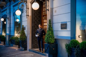 Entrada de la propiedad