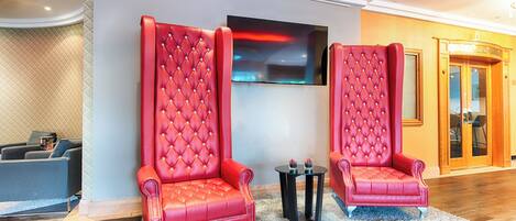 Àrea amb seients del vestíbul