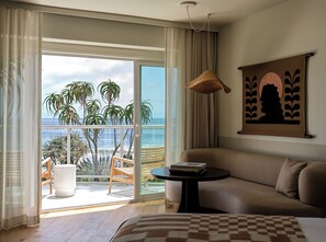 Room, 1 King Bed, Balcony, Ocean View | 1 bedroom, premium bedding, down comforters, pillowtop beds