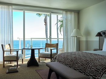 Room, 1 King Bed, Ocean View (Top Floor) | Premium bedding, down comforters, pillowtop beds, minibar at Casa Loma Beach Hotel (formerly The Inn at Laguna Beach)