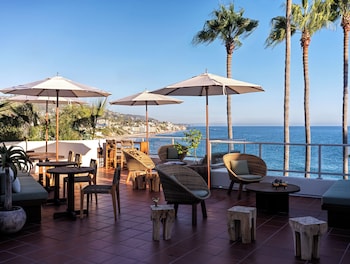 Rooftop terrace at Casa Loma Beach Hotel (formerly The Inn at Laguna Beach)