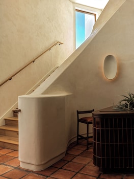 Reception area at Casa Loma Beach Hotel (formerly The Inn at Laguna Beach)