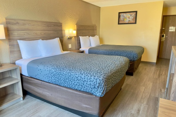 Standard Room, 2 Queen Beds, Non Smoking | Free cribs/infant beds, rollaway beds, free WiFi, bed sheets