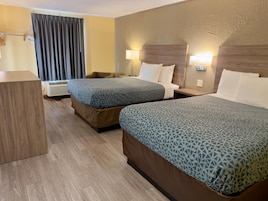 Standard Room, 2 Queen Beds, Non Smoking | Free cots/infant beds, rollaway beds, free WiFi, bed sheets