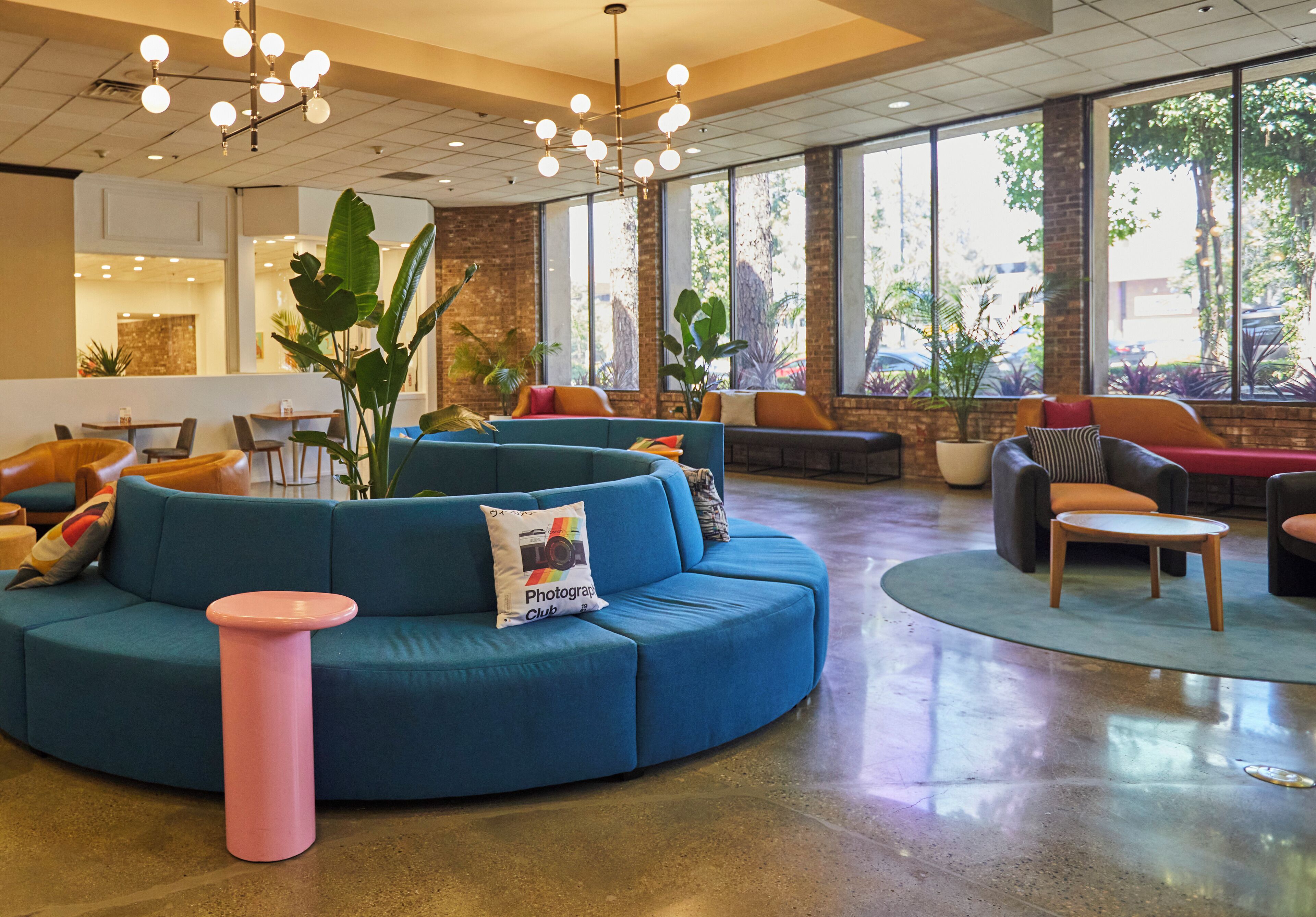 Sitzecke in der Lobby