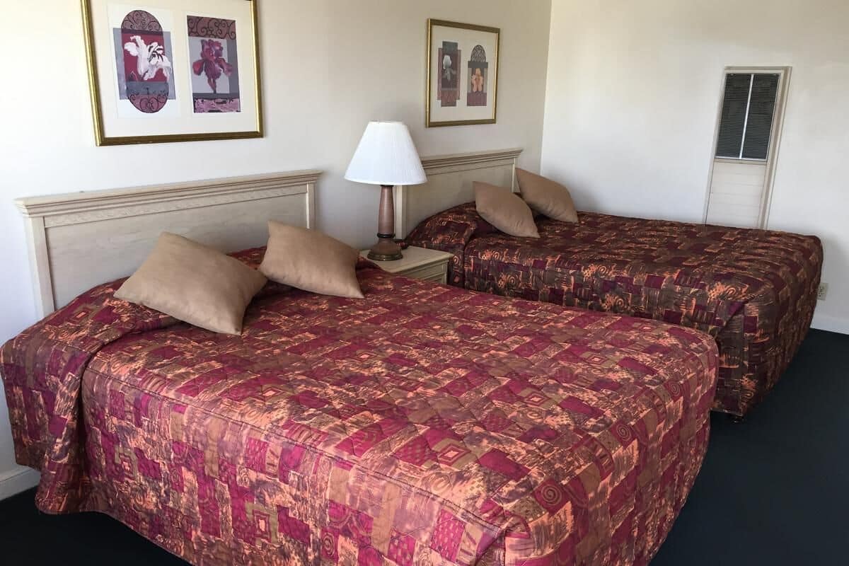 Standard Room, 2 Queen Beds | Iron/ironing board (on request), cribs (surcharge), WiFi (free)