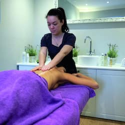 Sauna, hot tub, body treatments, aromatherapy, body wraps, body scrubs