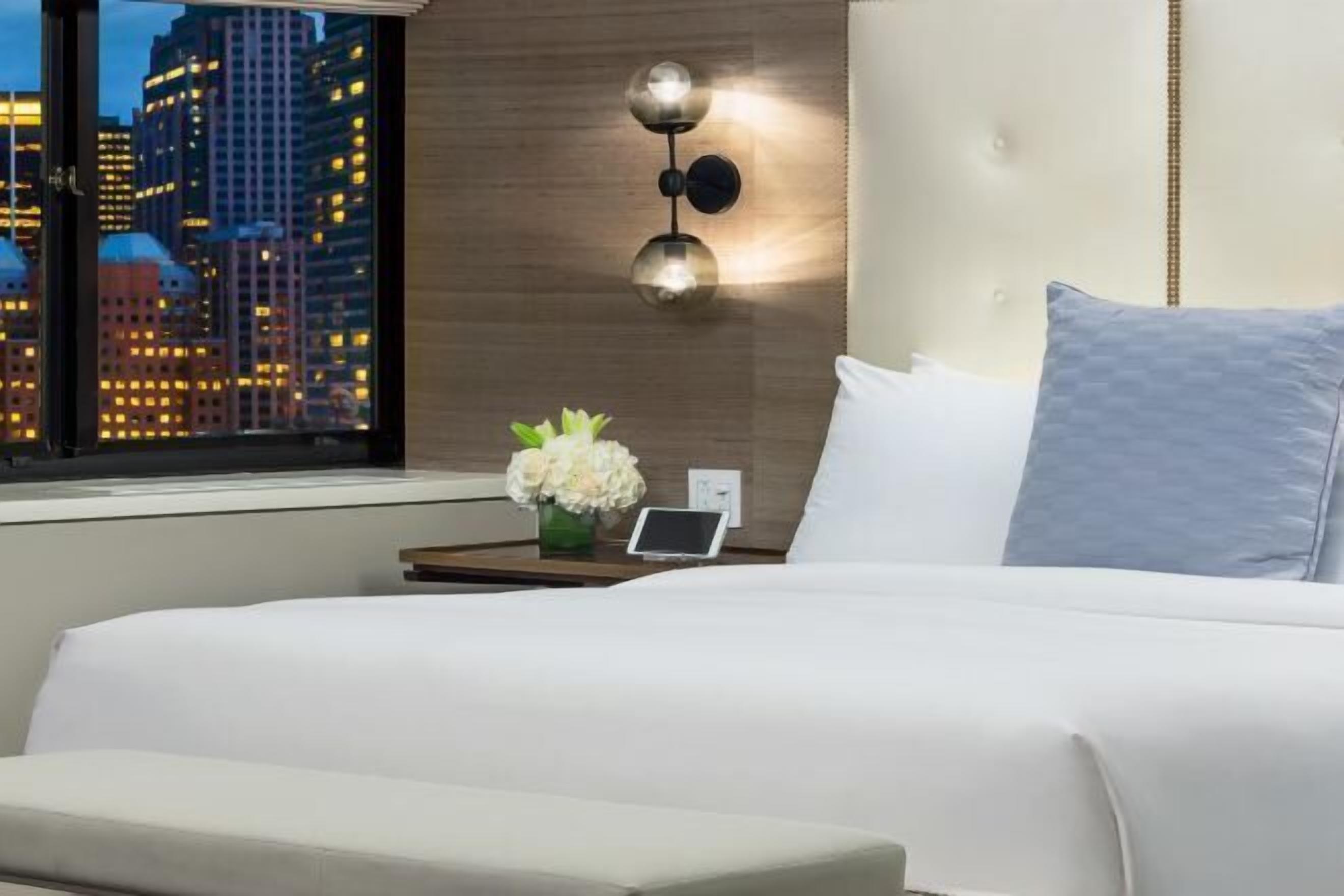 Premium bedding, pillow-top beds, in-room safe, desk