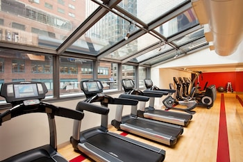 Gym at The Manhattan at Times Square Hotel, an IHG Hotel