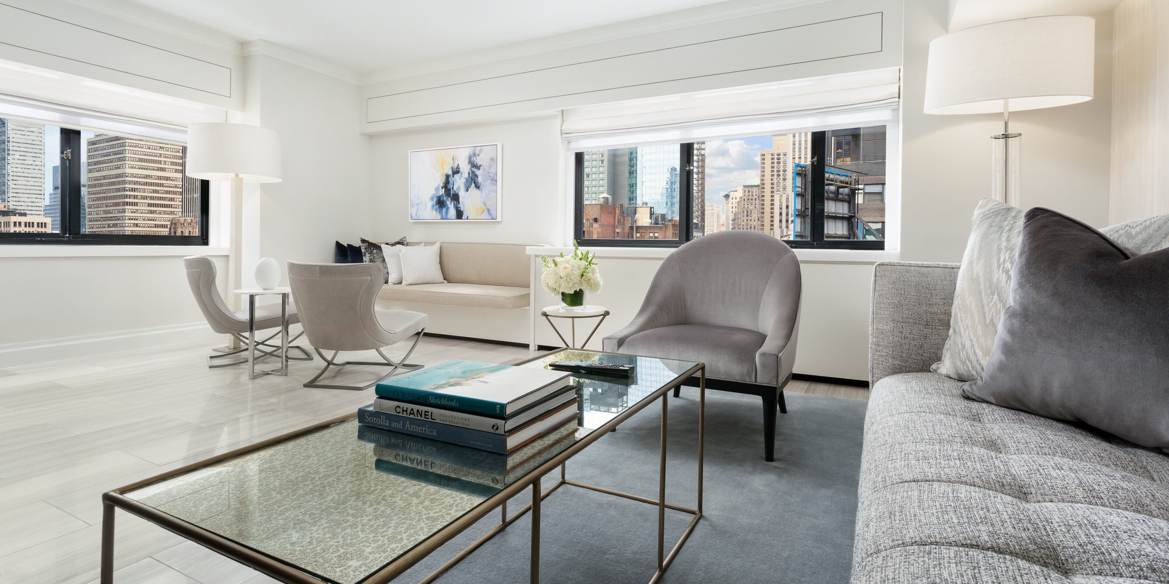 Presidential Suite, 1 King Bed (Manhattan Floor) | Premium bedding, pillowtop beds, in-room safe, desk