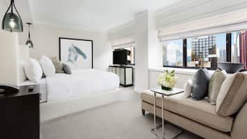Presidential-Suite, 1 King-Bett (Manhattan Floor) | Hochwertige Bettwaren, Pillowtop-Betten, Zimmersafe, Schreibtisch