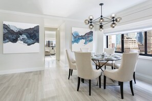 Presidential Suite, 1 King Bed (Manhattan Floor) | Premium bedding, pillowtop beds, in-room safe, desk