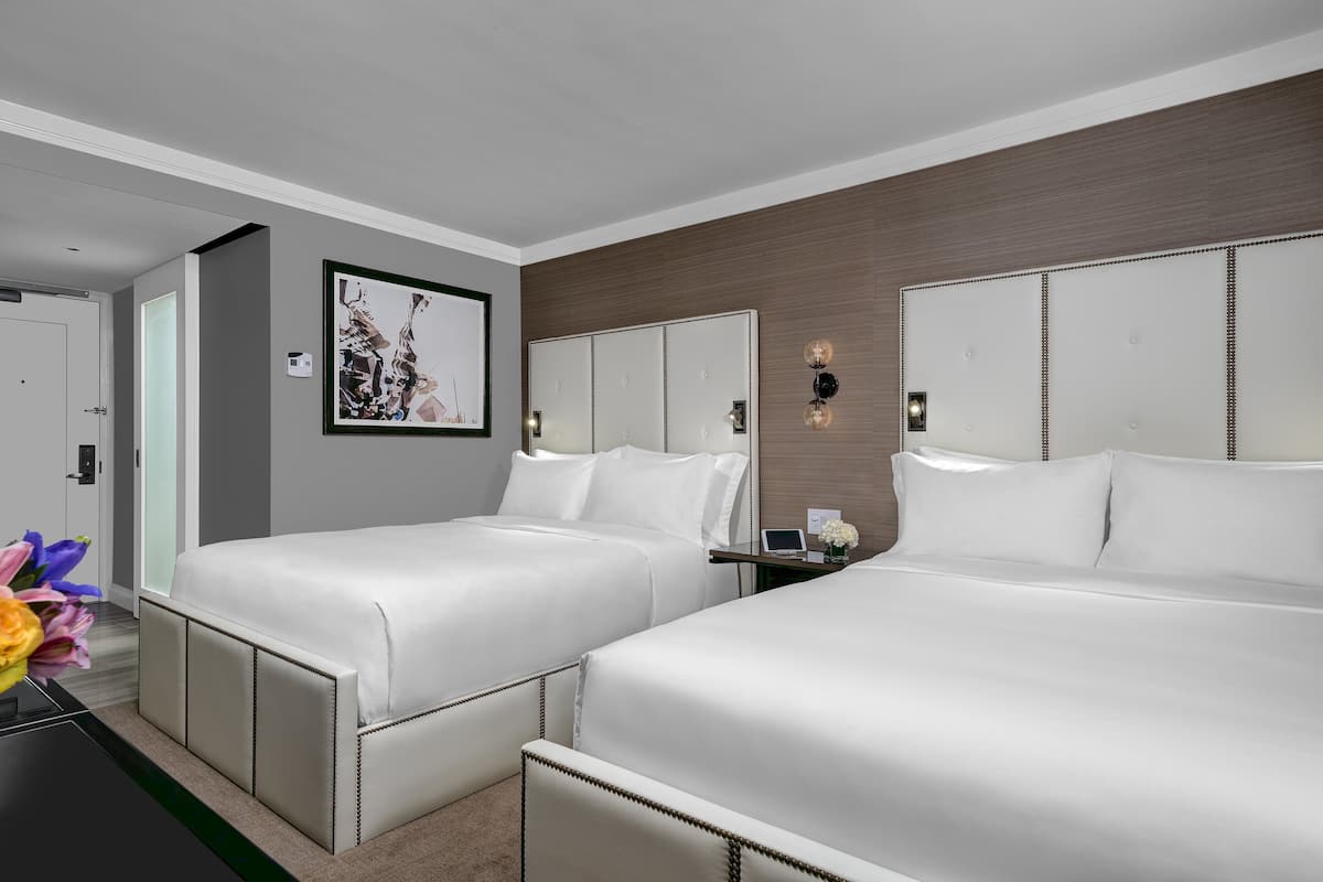 Premium Room, 2 Queen Beds (Manhattan Floor) | Premium bedding, pillowtop beds, in-room safe, desk