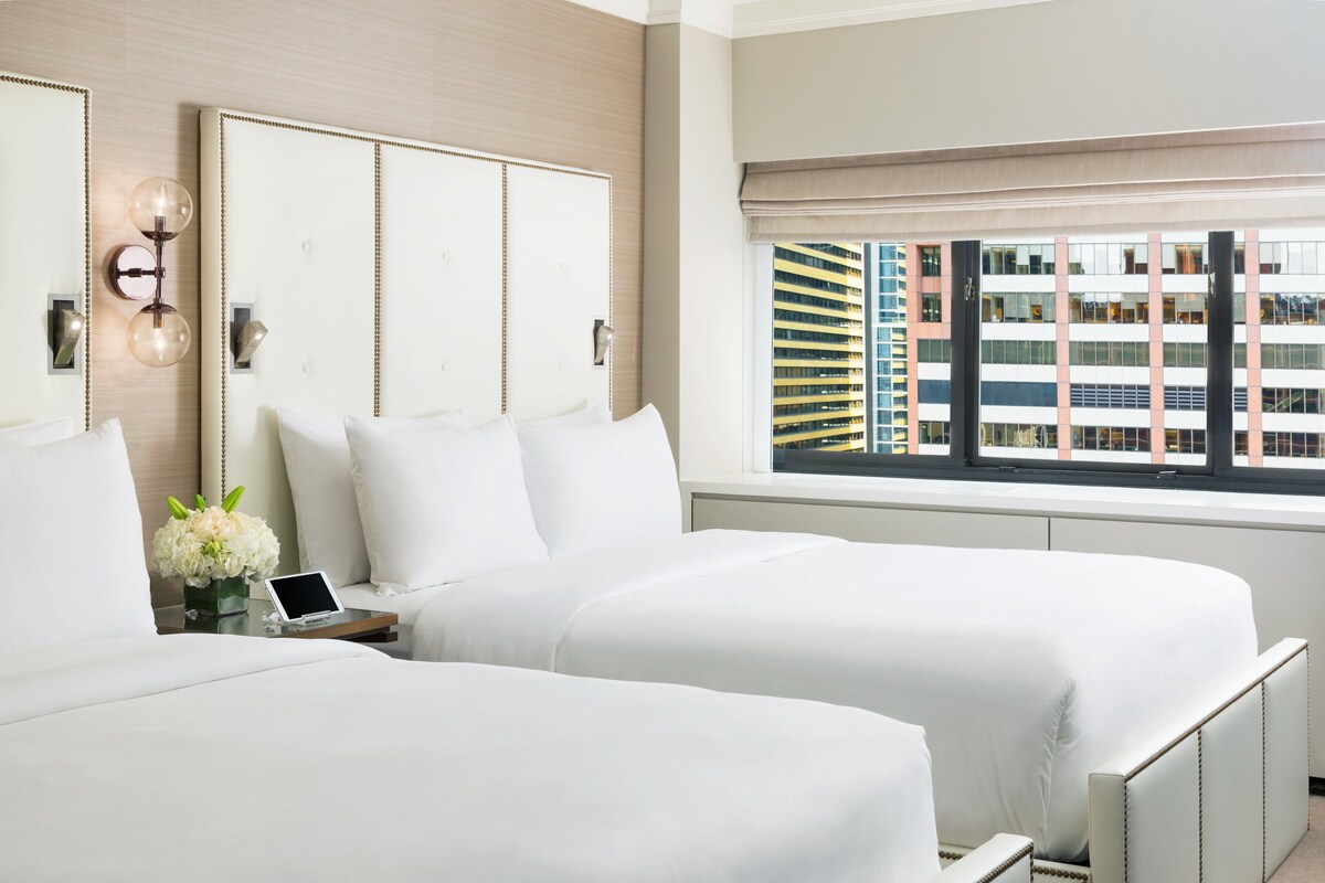 Premium Room, 2 Queen Beds (Manhattan Floor) | Premium bedding, pillowtop beds, in-room safe, desk