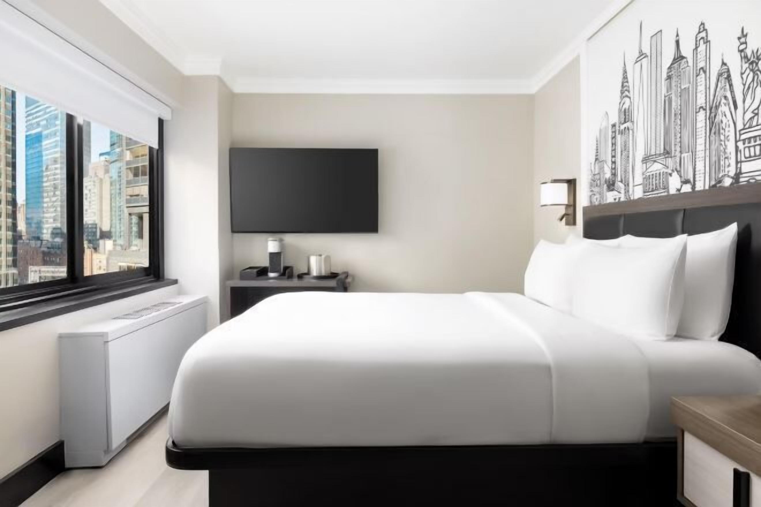 Premium bedding, pillow-top beds, in-room safe, desk