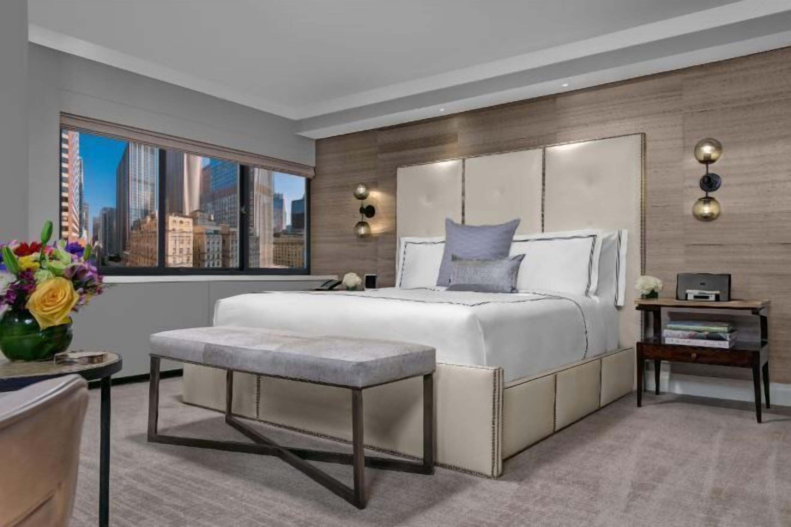 Premium bedding, pillow-top beds, in-room safe, desk