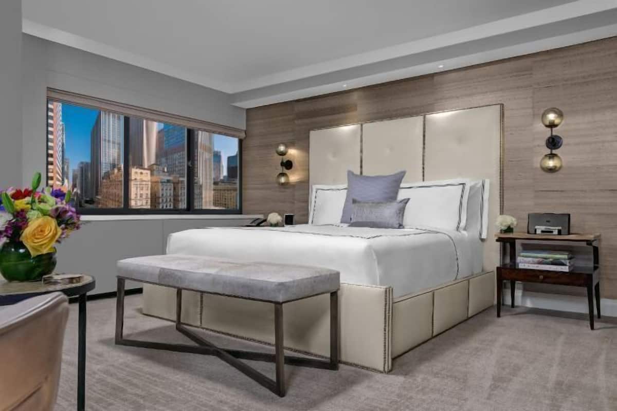 1 chambre, literie de qualité supérieure, surmatelas