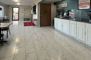 Free daily full breakfast