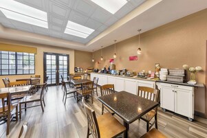 Free daily on-the-go breakfast