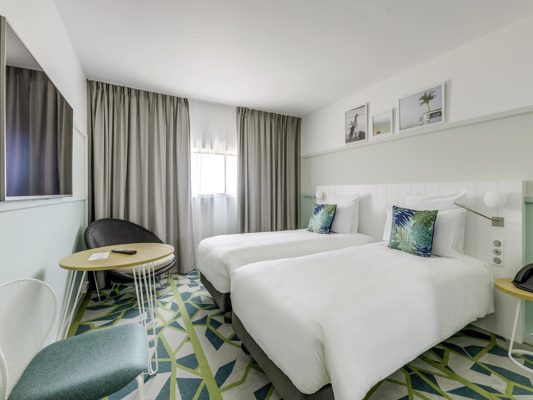 Standard Room, 2 Twin Beds | Premium bedding, desk, laptop workspace, soundproofing