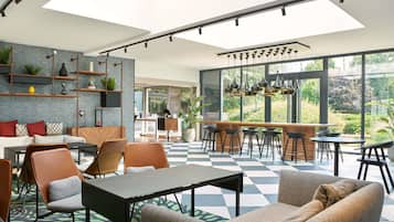 Lunch, dinner served; French cuisine, pool views