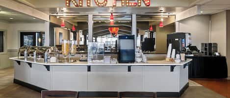 Gratis frukostbuffé varje dag