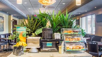 Free daily on-the-go breakfast