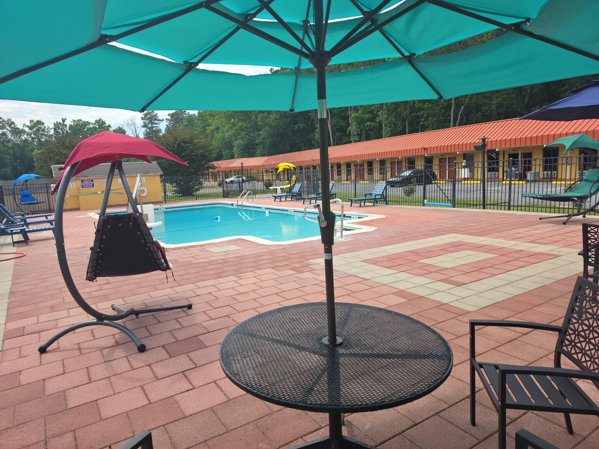 Seasonal outdoor pool