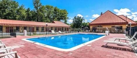 Seasonal outdoor pool