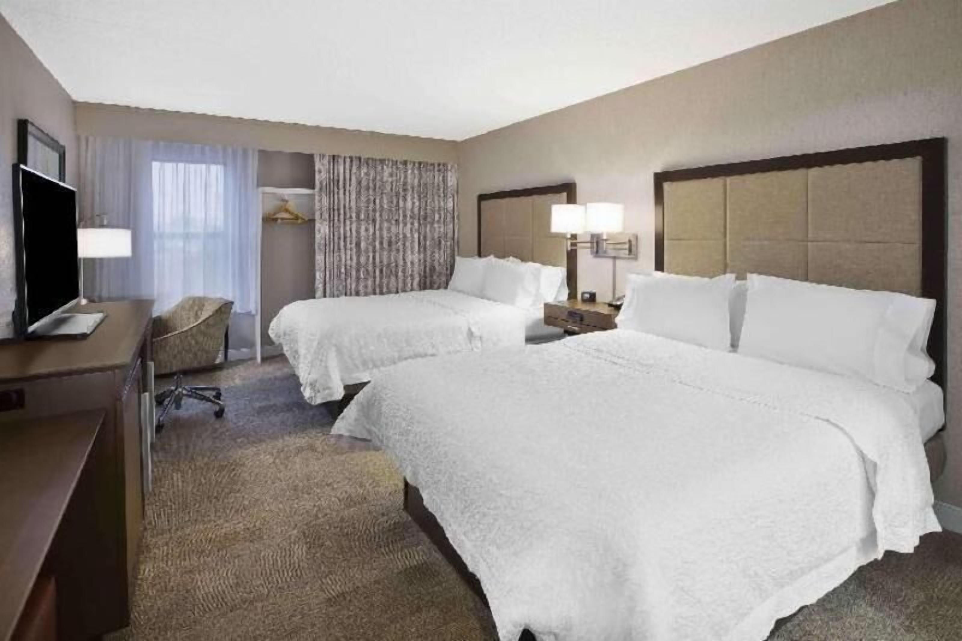 In-room safe, blackout curtains, iron/ironing board