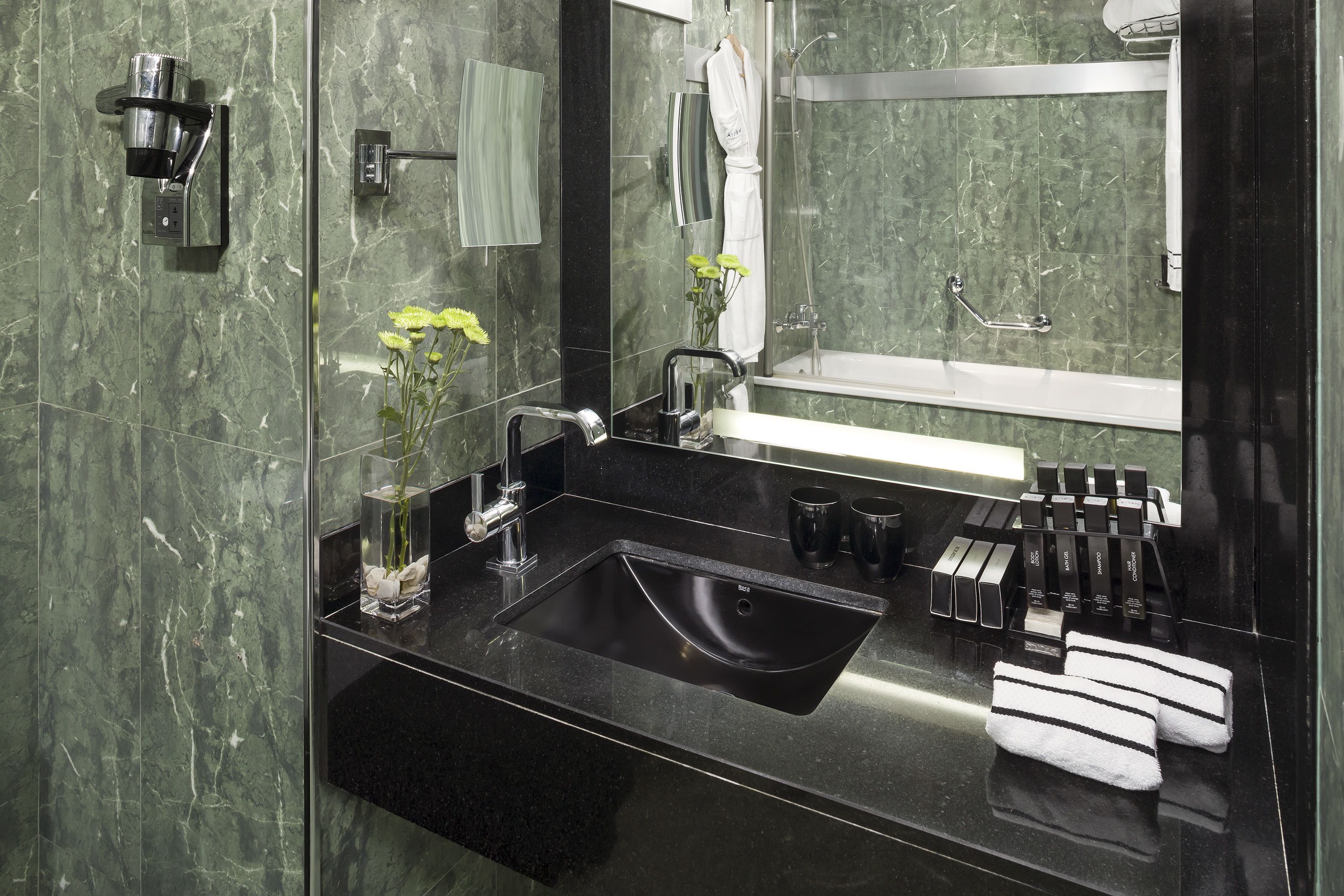 pillow-top beds, in-room safe, desk, blackout curtains