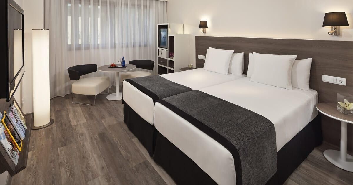 Pillow-top beds, in-room safe, desk, blackout curtains