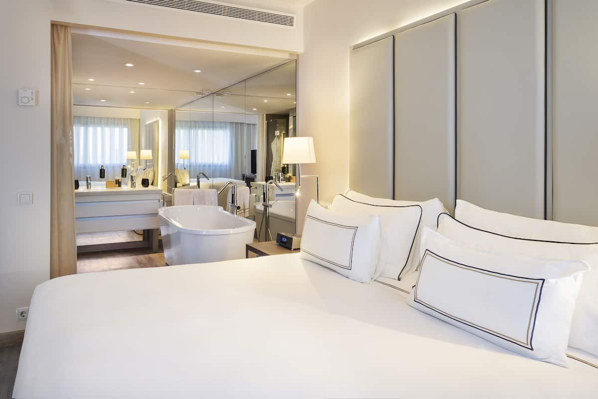 pillow-top beds, in-room safe, desk, blackout curtains