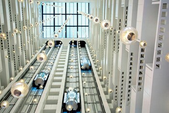 View from property looking out at Sheraton Grand Nashville Downtown