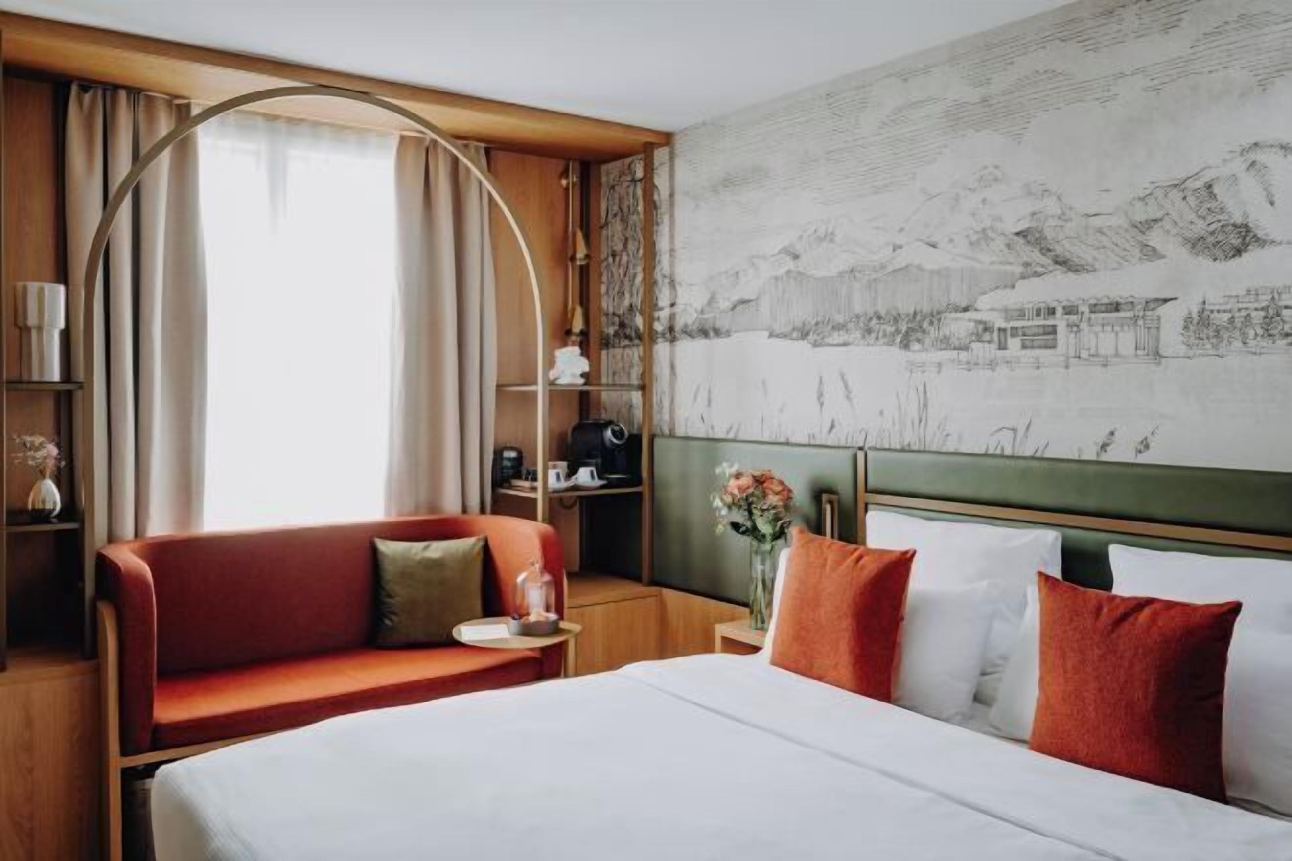 Literie de qualité supérieure, coffres-forts dans les chambres