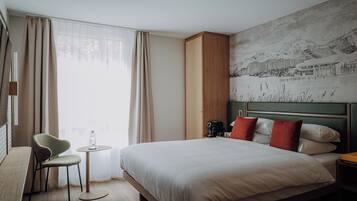 Standard Double Room | Premium bedding, in-room safe, blackout drapes, soundproofing
