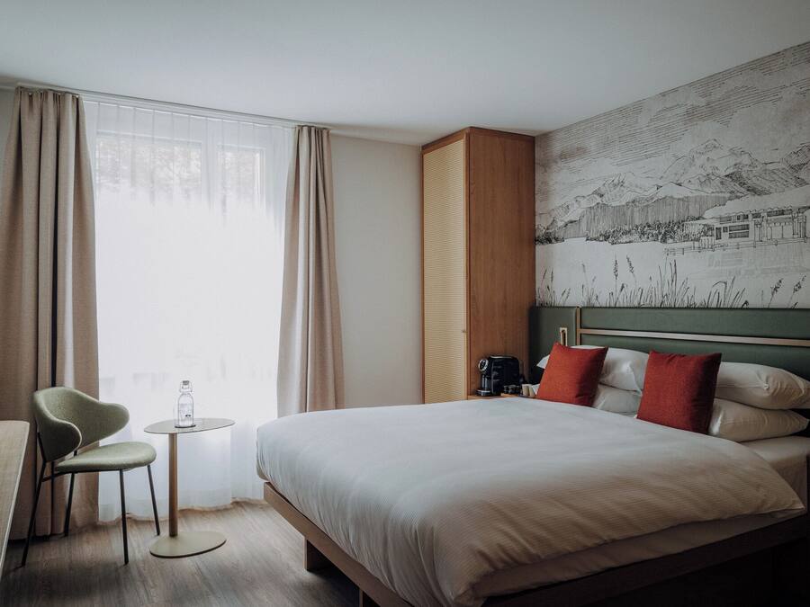 Standard Double Room | Premium bedding, in-room safe, blackout drapes, soundproofing