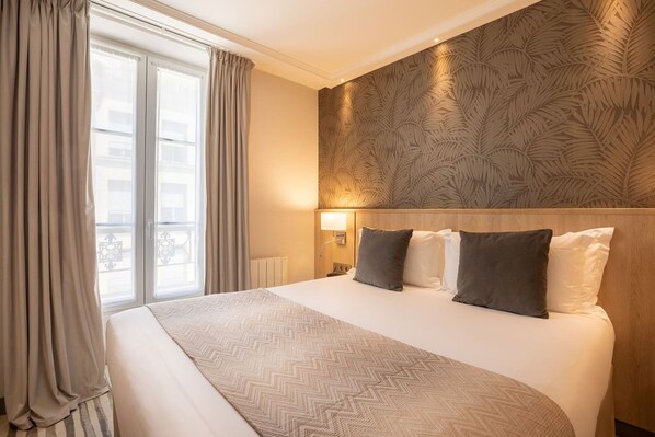 Double Room | Premium bedding, free minibar items, in-room safe, desk