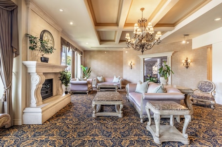 Sala de estar en el lobby