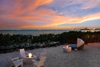 View of beach at Grand Hyatt Tampa Bay