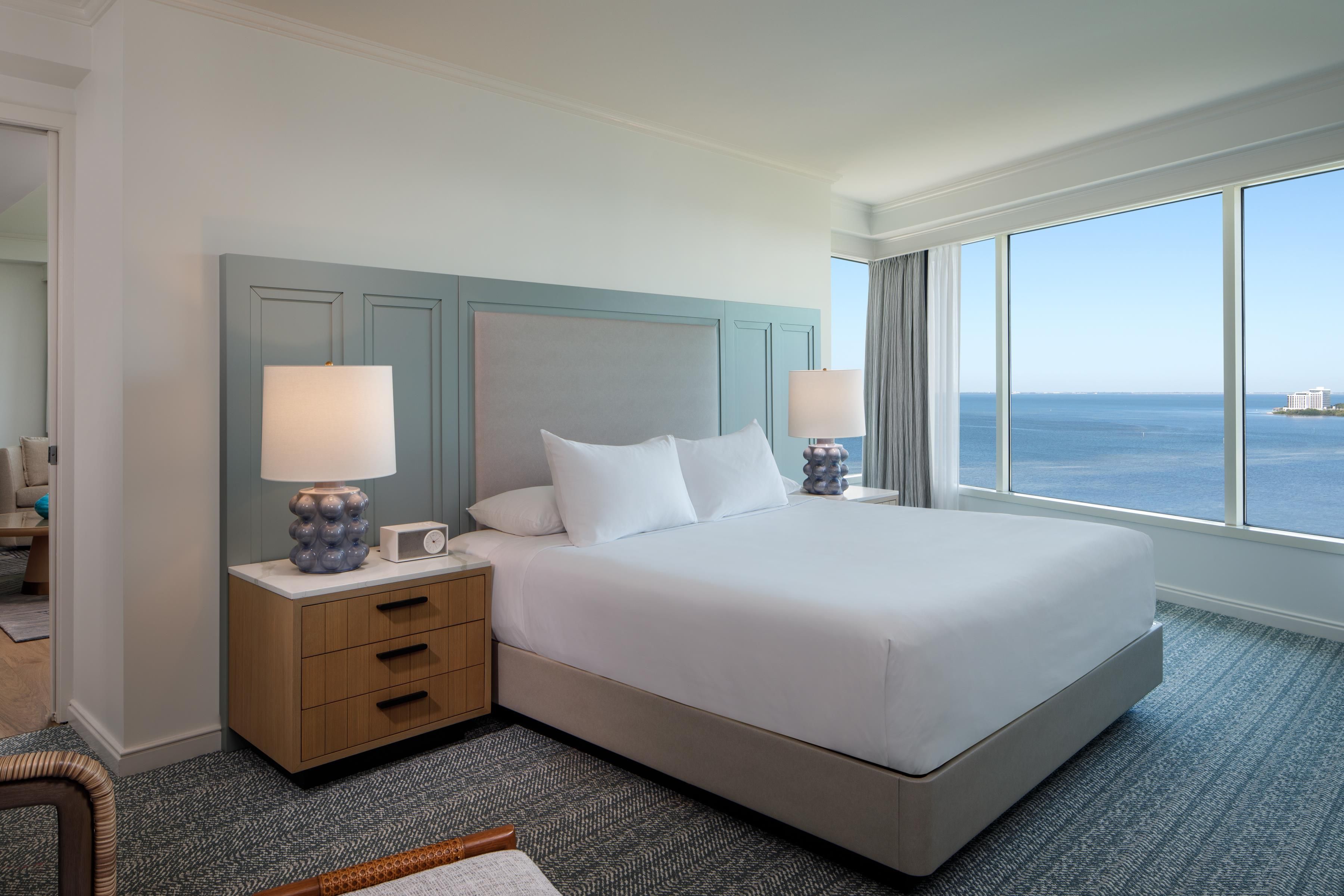 Suite, vue baie | Vue de la chambre