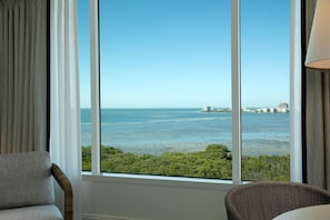 Uitzicht vanuit de kamer