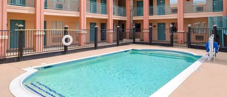 Seasonal outdoor pool