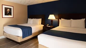 Caja de seguridad en la habitación y cortinas blackout